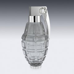 Silver Grenade 12 Person Vodka Drinking Set, Pushkin Alexander, circa 2019