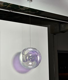 Silver-Lilac Iris Globe "30" by Sebastian Scherer