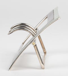 Silver & Guilloche Enamel Art Nouveau Silver Buckle