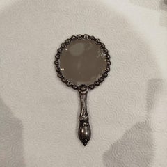 Silver Hand Mirror
