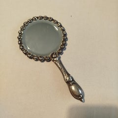 Silver Hand Mirror