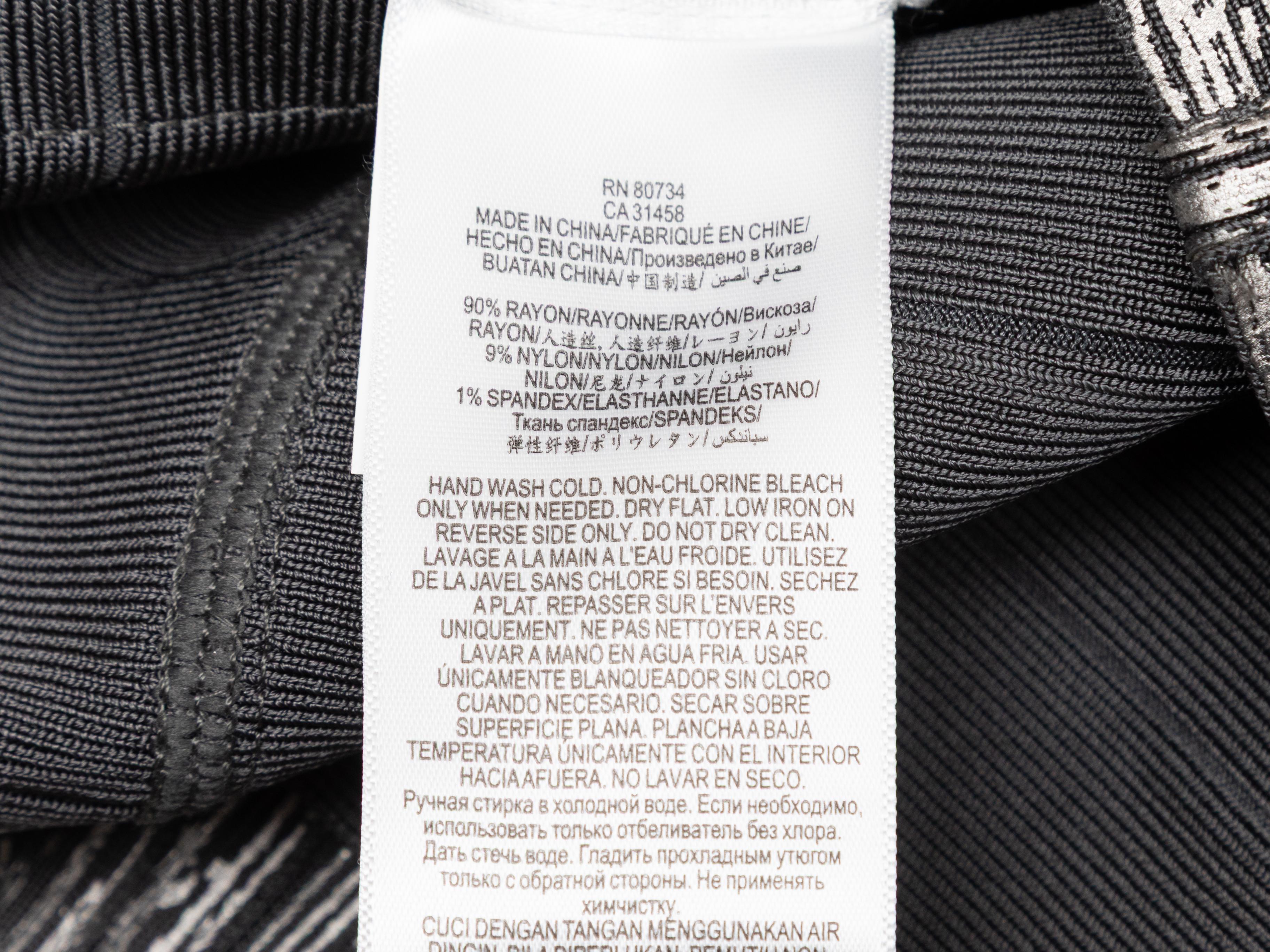 Silver Herve Leger Robe bandage sans manches métallisée Taille US S Pour femmes en vente