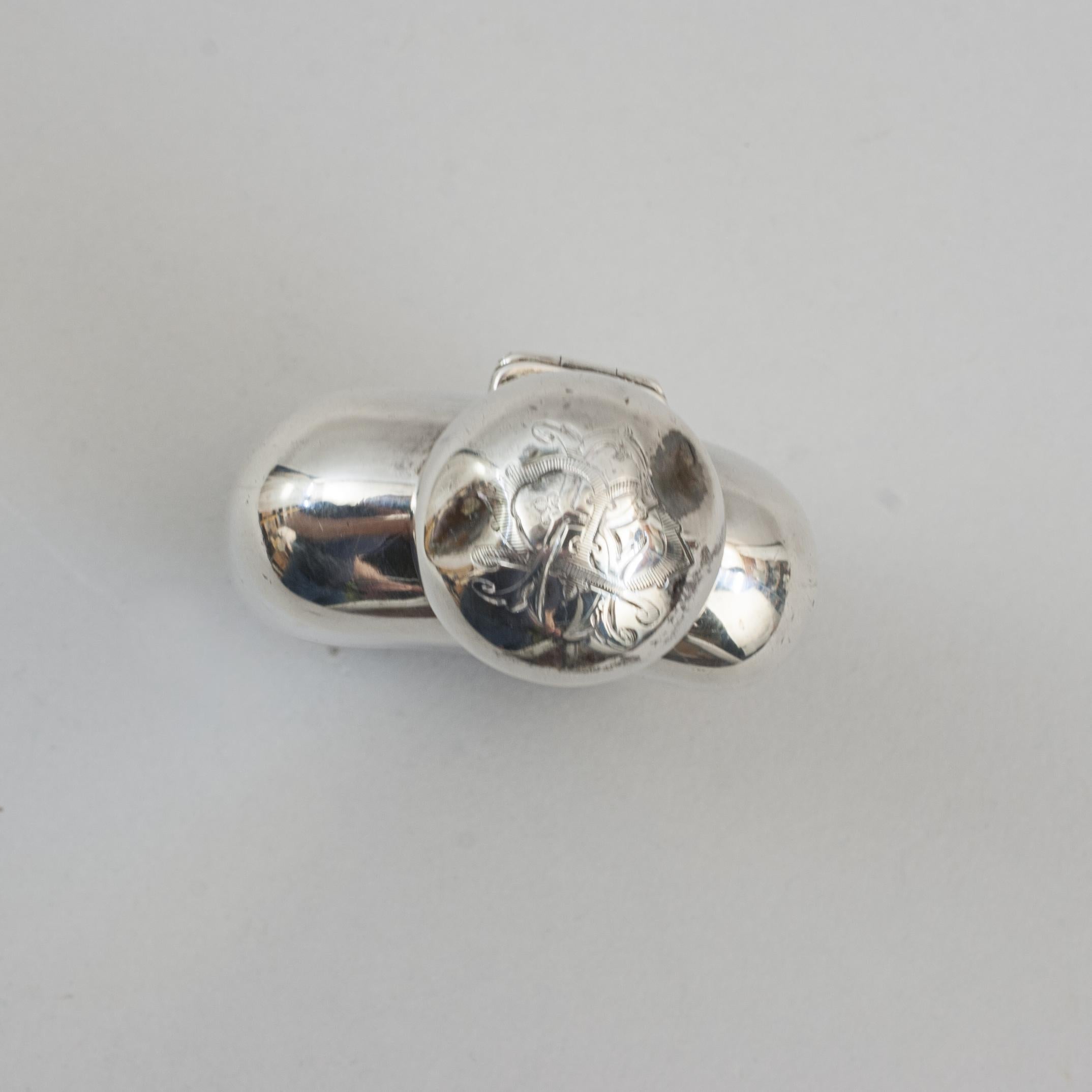 Petaca de plata Silver en venta