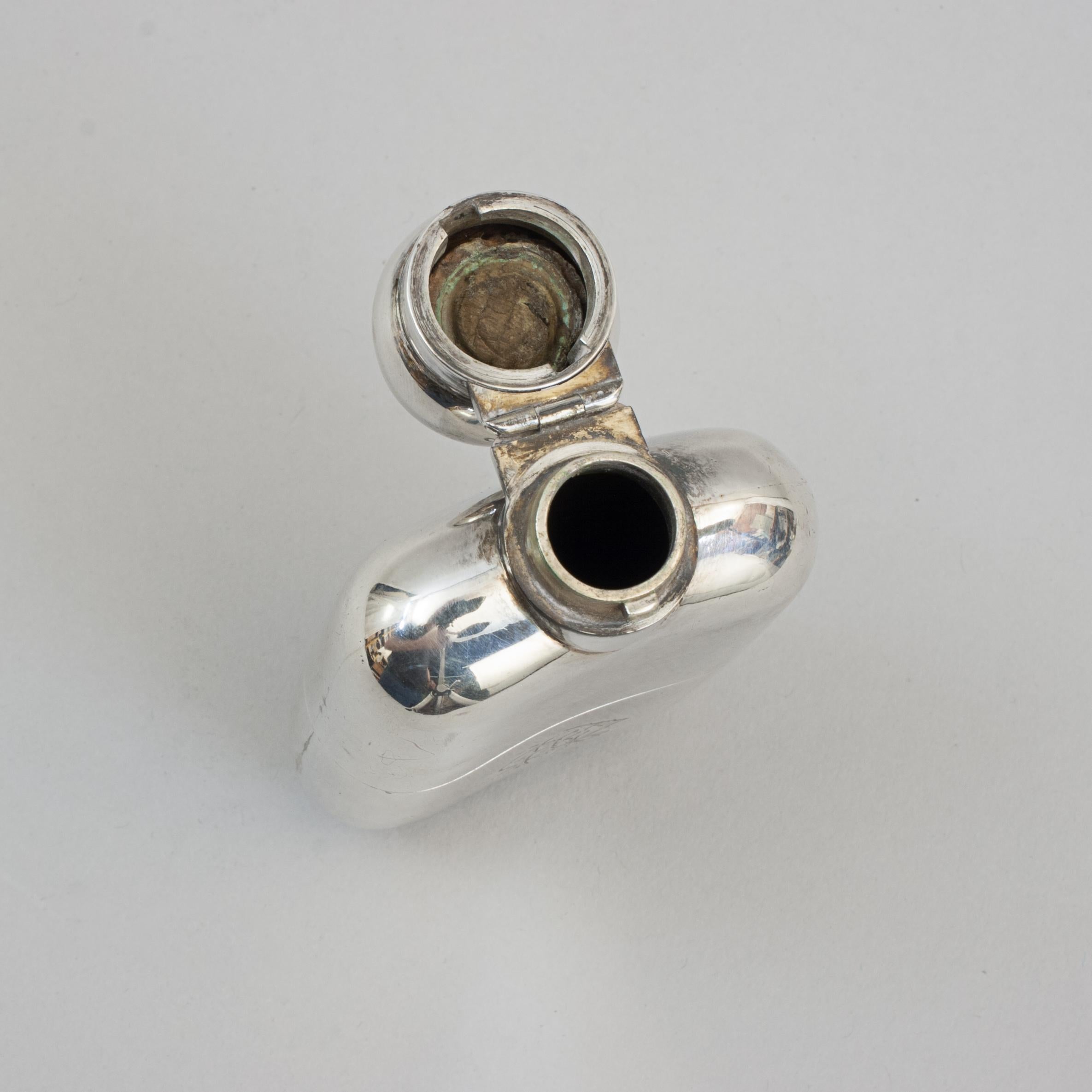Petaca de plata en venta 1