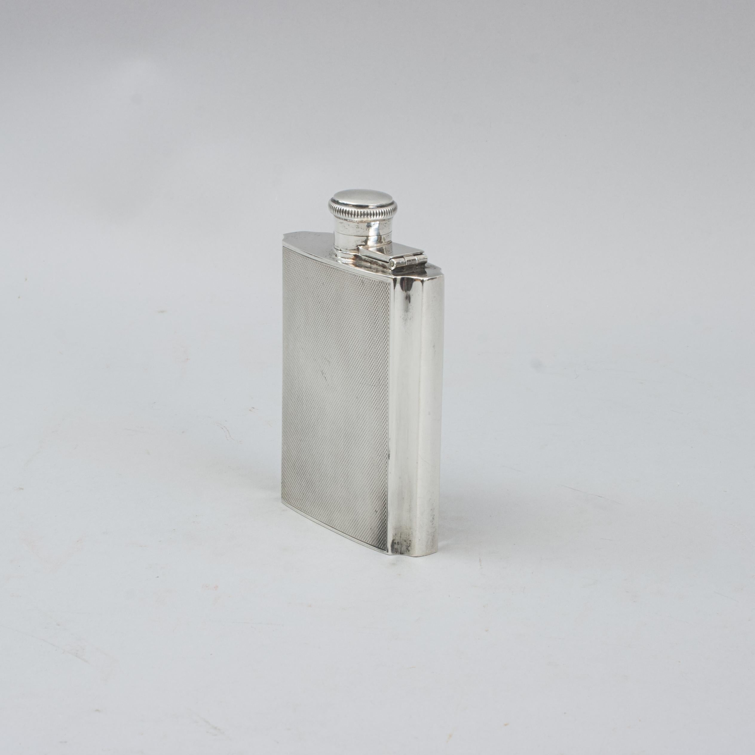 Silver Hip Flask For Sale 2