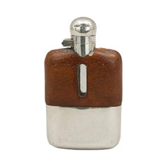 Vintage Silver Hip Flask