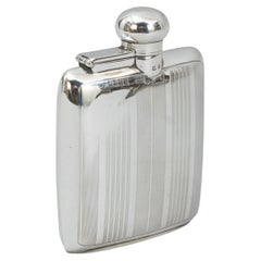 Vintage Silver Hip Flask