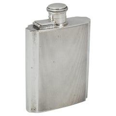 Vintage Silver Hip Flask