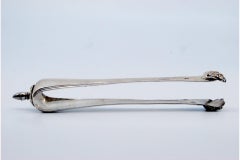 Pince à glace en argent en forme de griffes