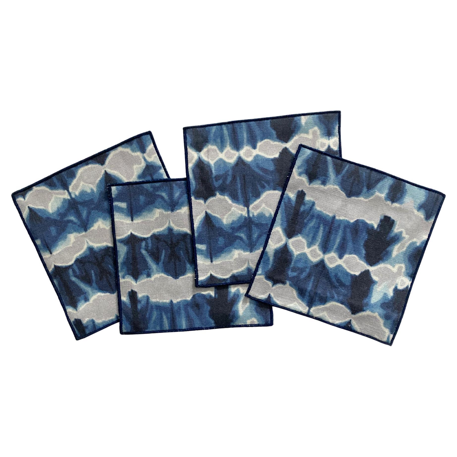 Tovaglioli da cocktail Silver
Indigo Wave, set di quattro pezzi