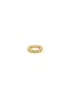 Bague Imitation Infinity jaune