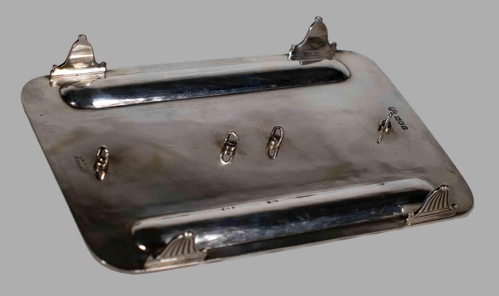 Silver inkwell , Italy, Mid-20th Century For Sale 2