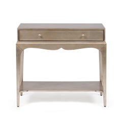 Silver Isabella Side Table by Bunny Williams Home