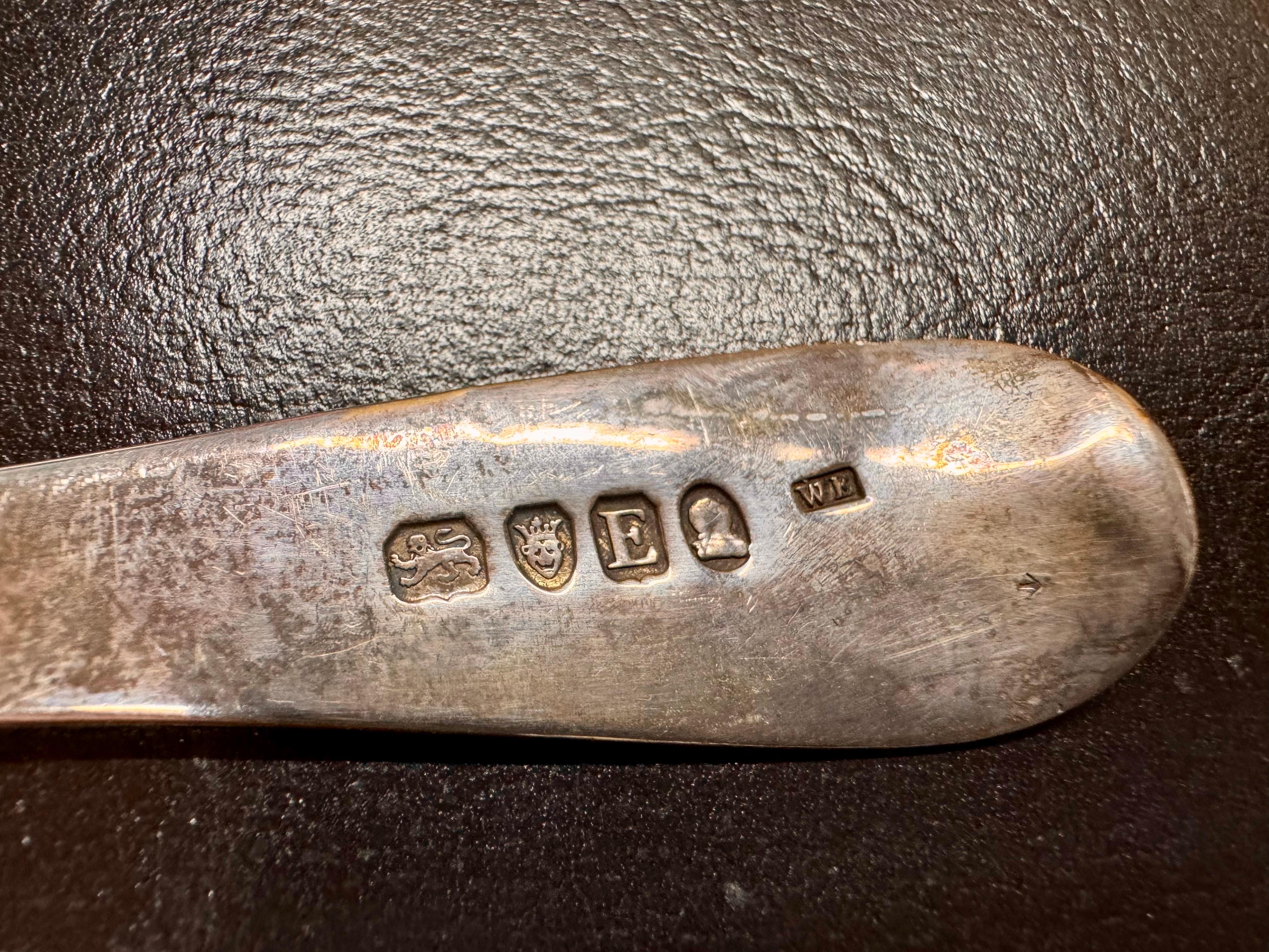 da uomo o donna Cucchiaio da marmellata in argento Londra 1800 in vendita