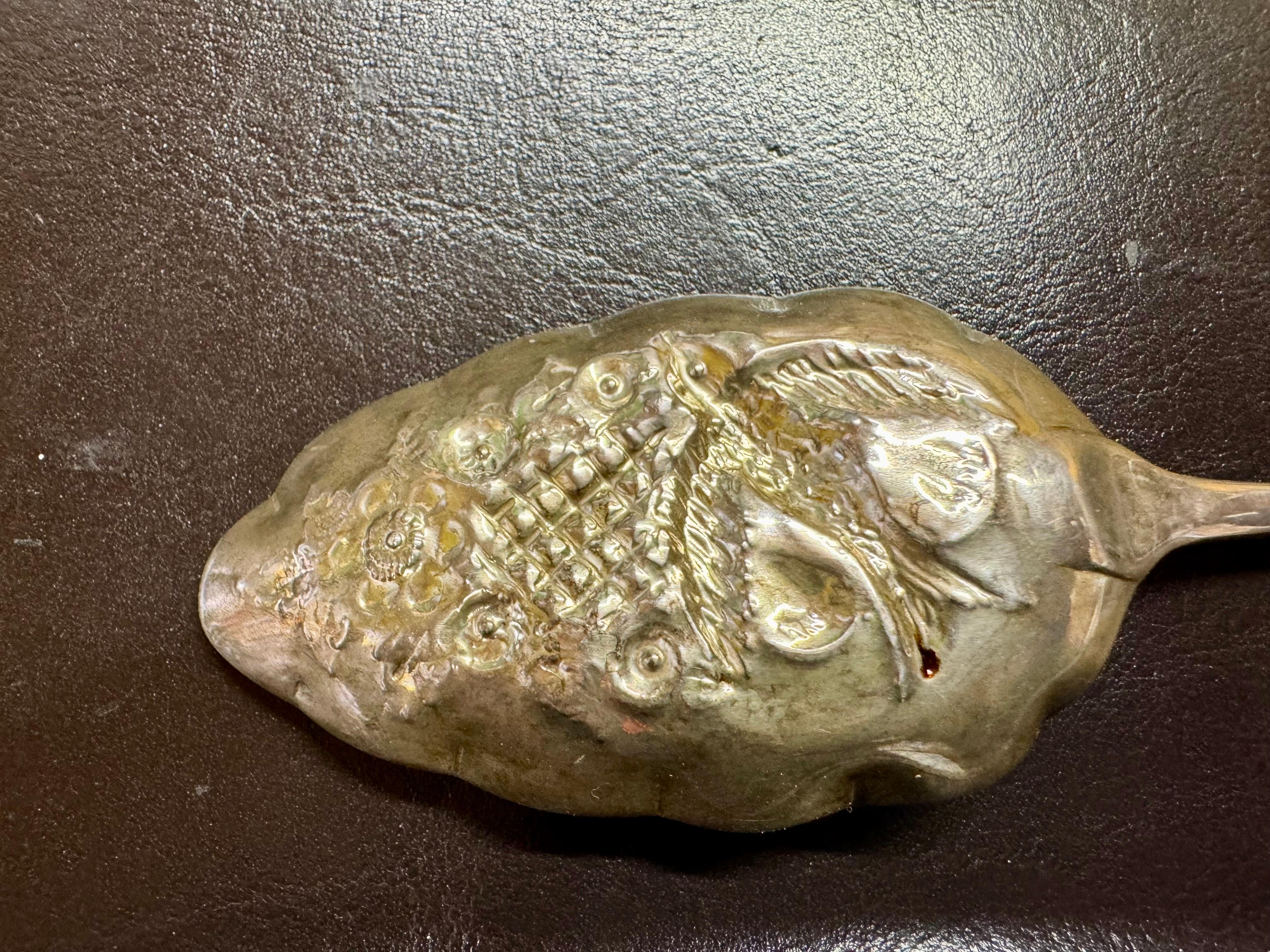 Cucchiaio da marmellata in argento Londra 1800 in vendita 1