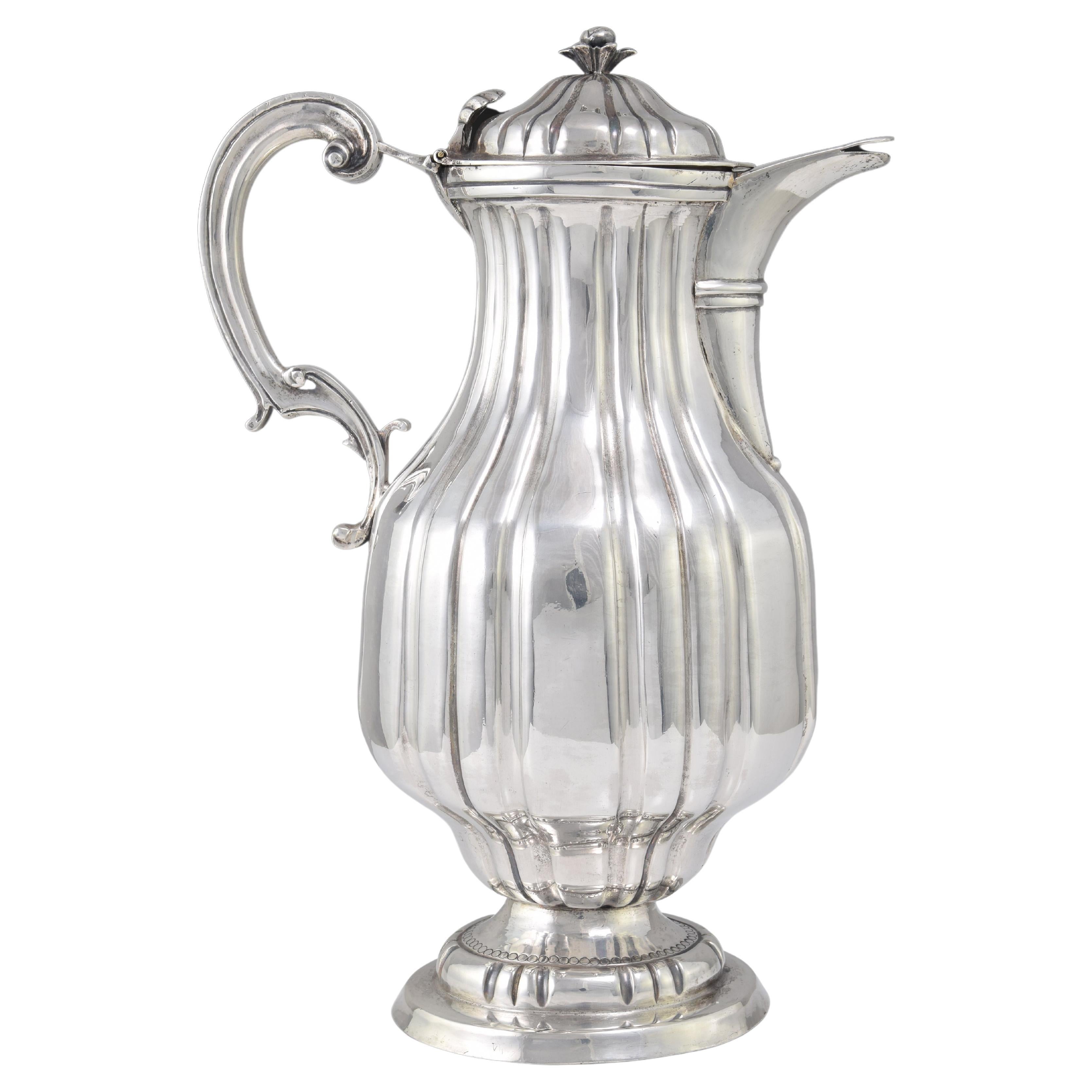 Silver jar or jug. MARTINEZ MORENO, Mateo. Cordoba, Spain, possibly 1797. For Sale