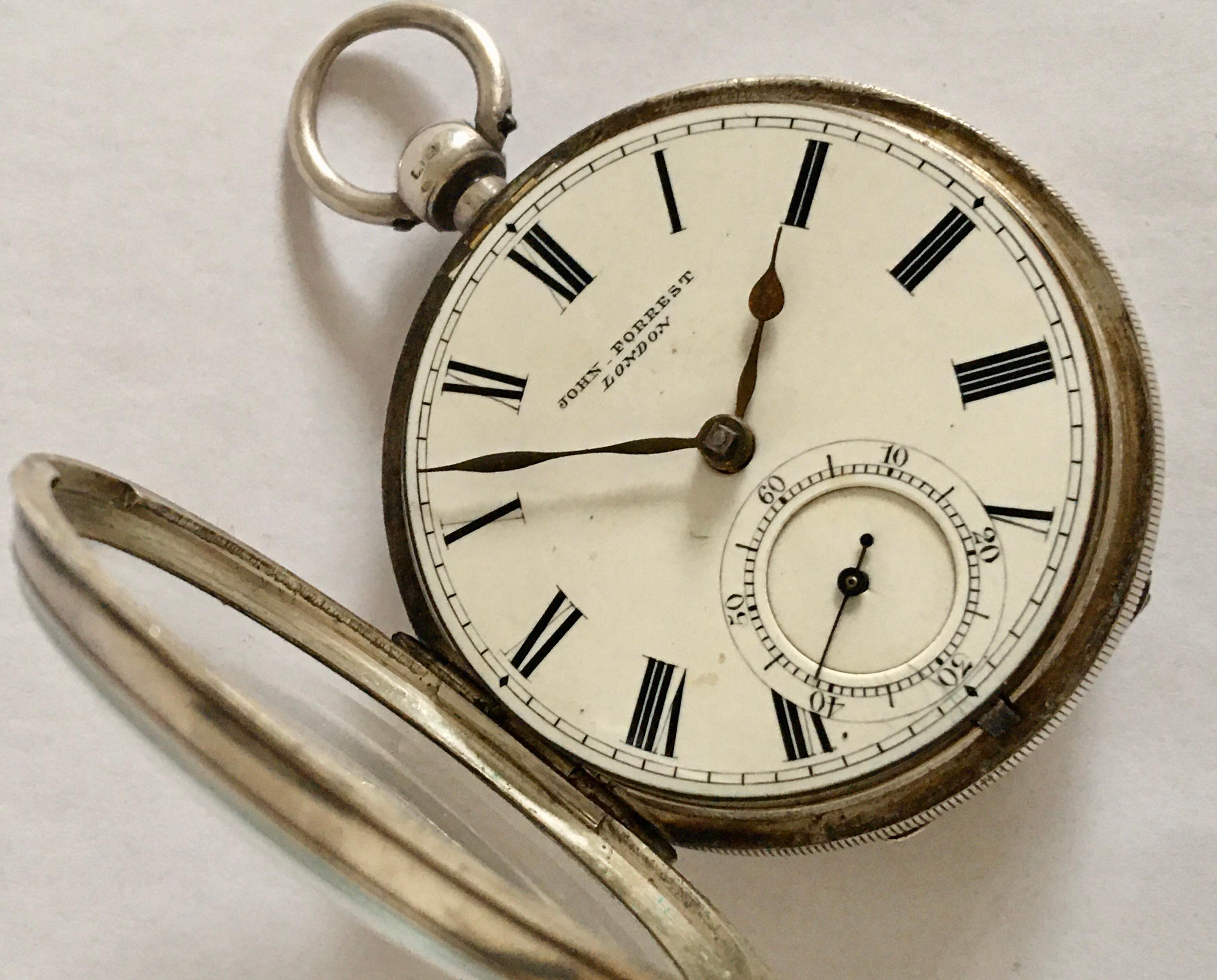 john forrest pocket watch serial number