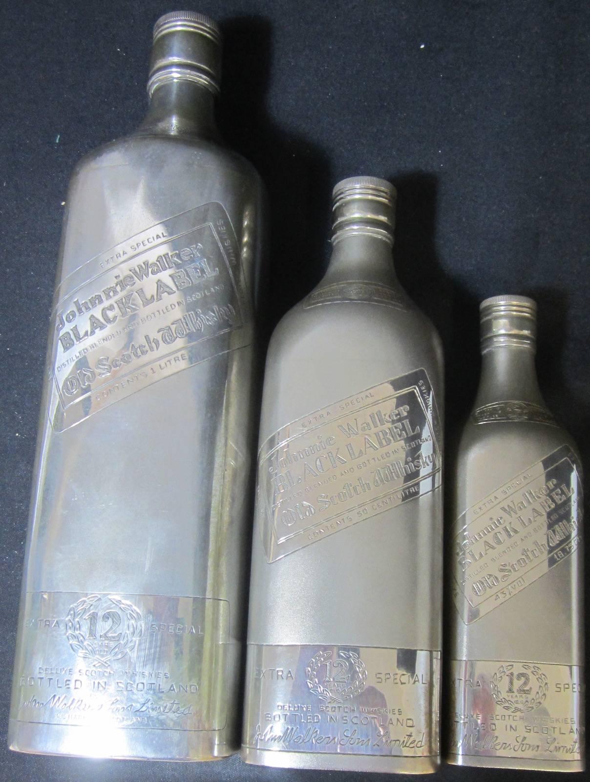 Other Silver Johnnie Walker Bottles