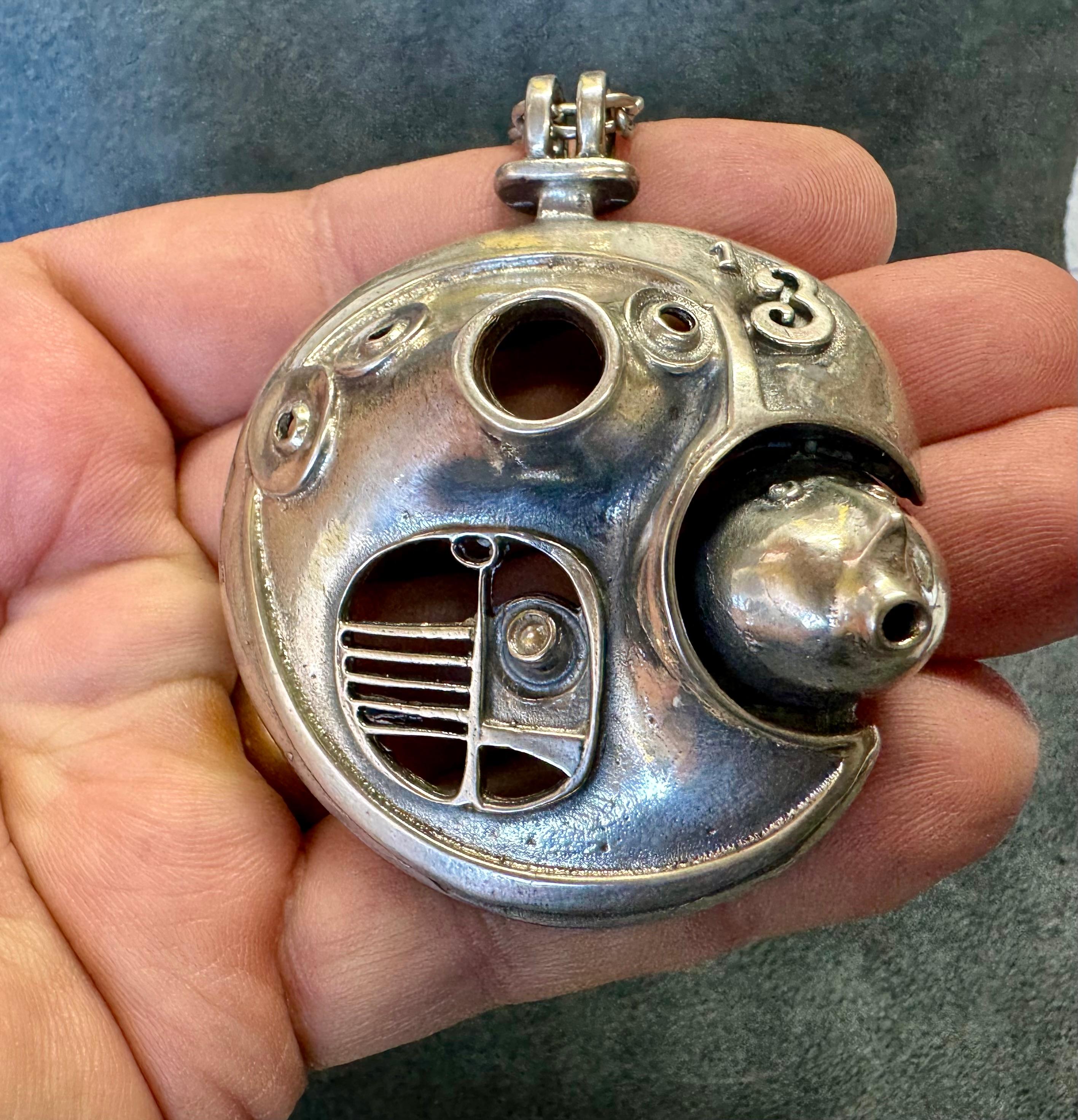 Collana in argento Jorma Laine Turun Hopea 1973 In condizioni buone in vendita a Orimattila, FI