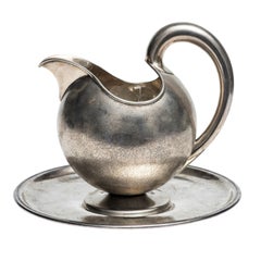 Pichet avec soucoupe de Luigi Genazzi, 1920-1930