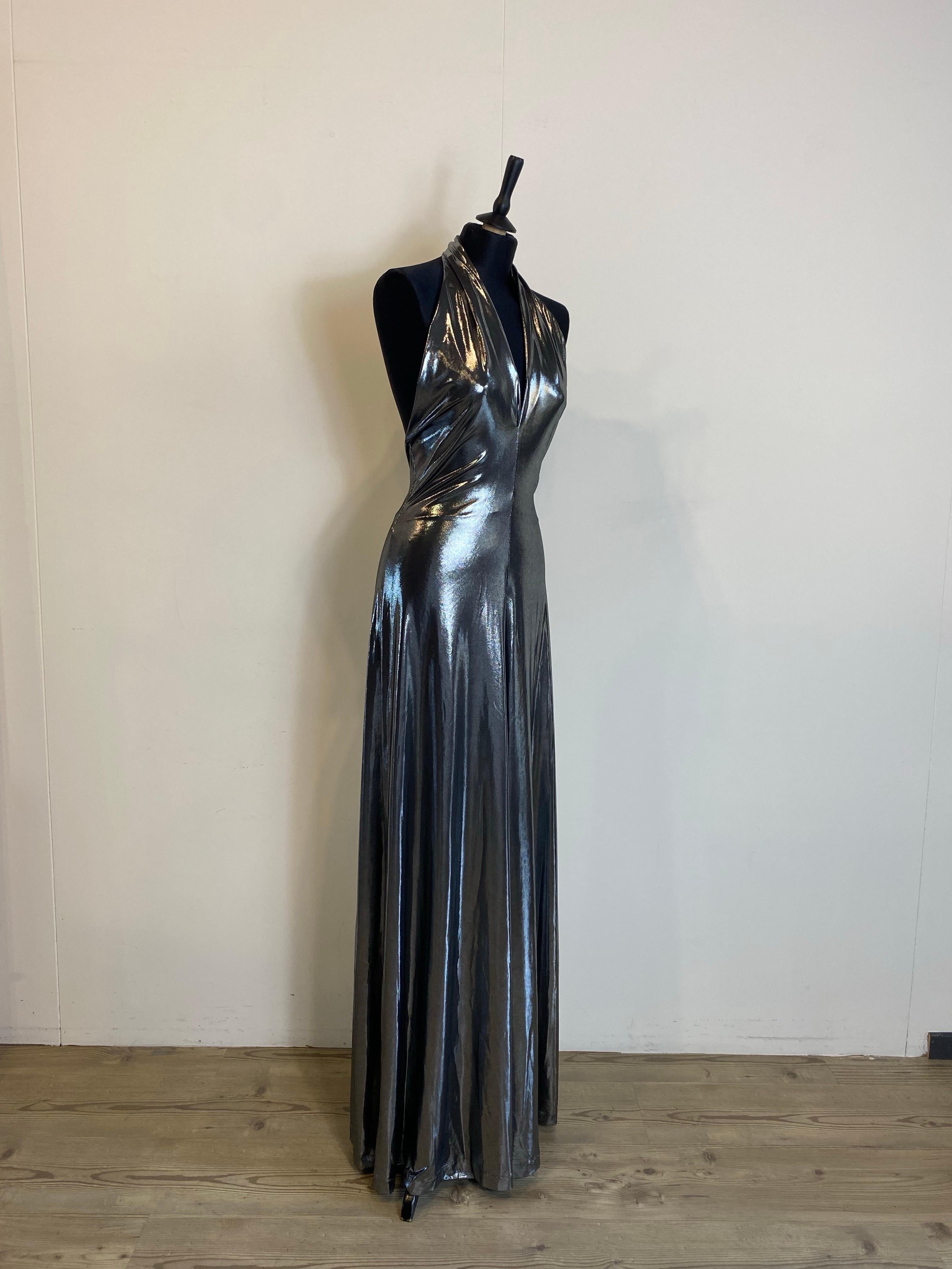 Women's or Men's Silver Jumpsuit by Emilio Pucci For Sale