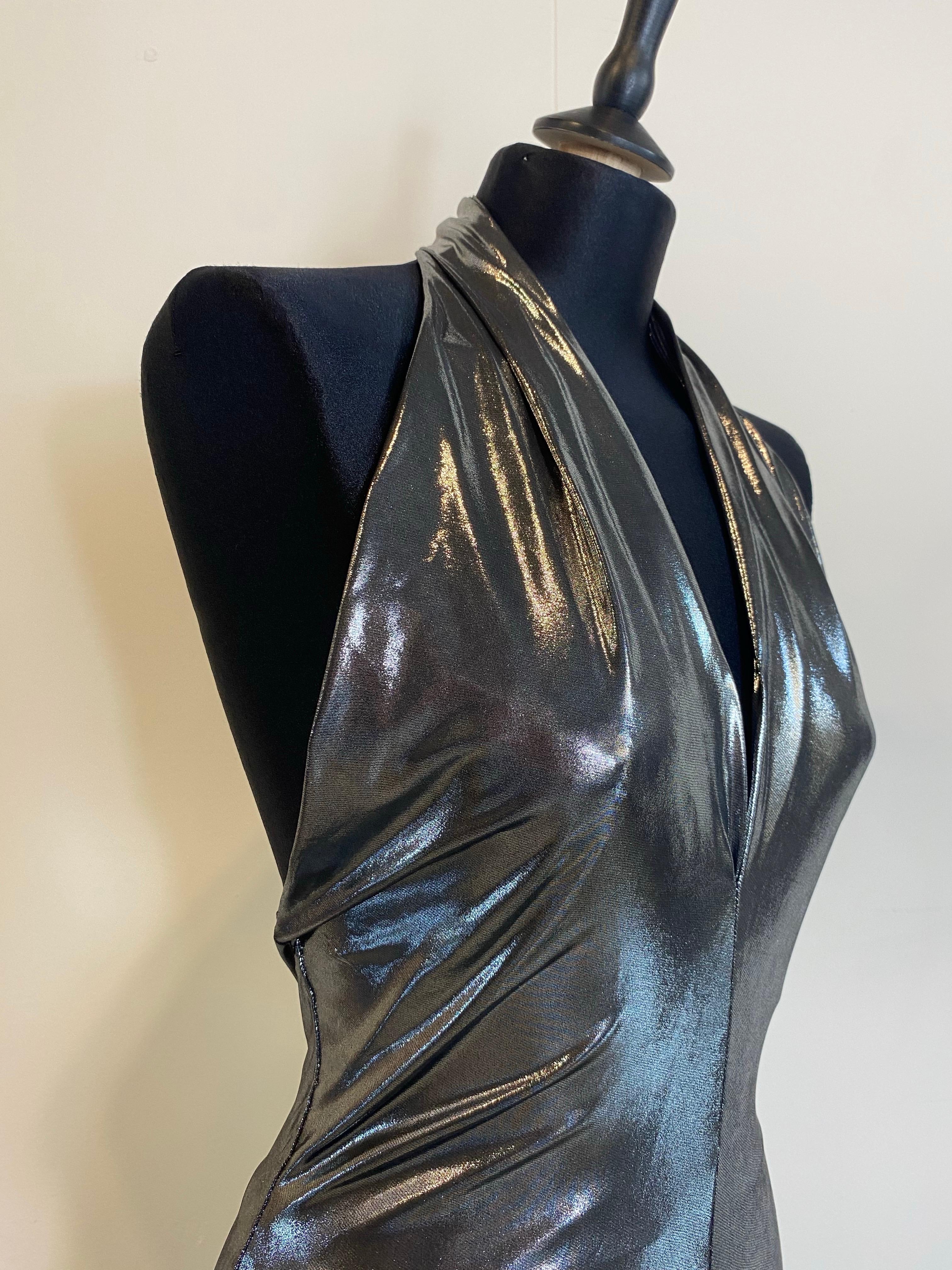 Silver Jumpsuit by Emilio Pucci For Sale 1
