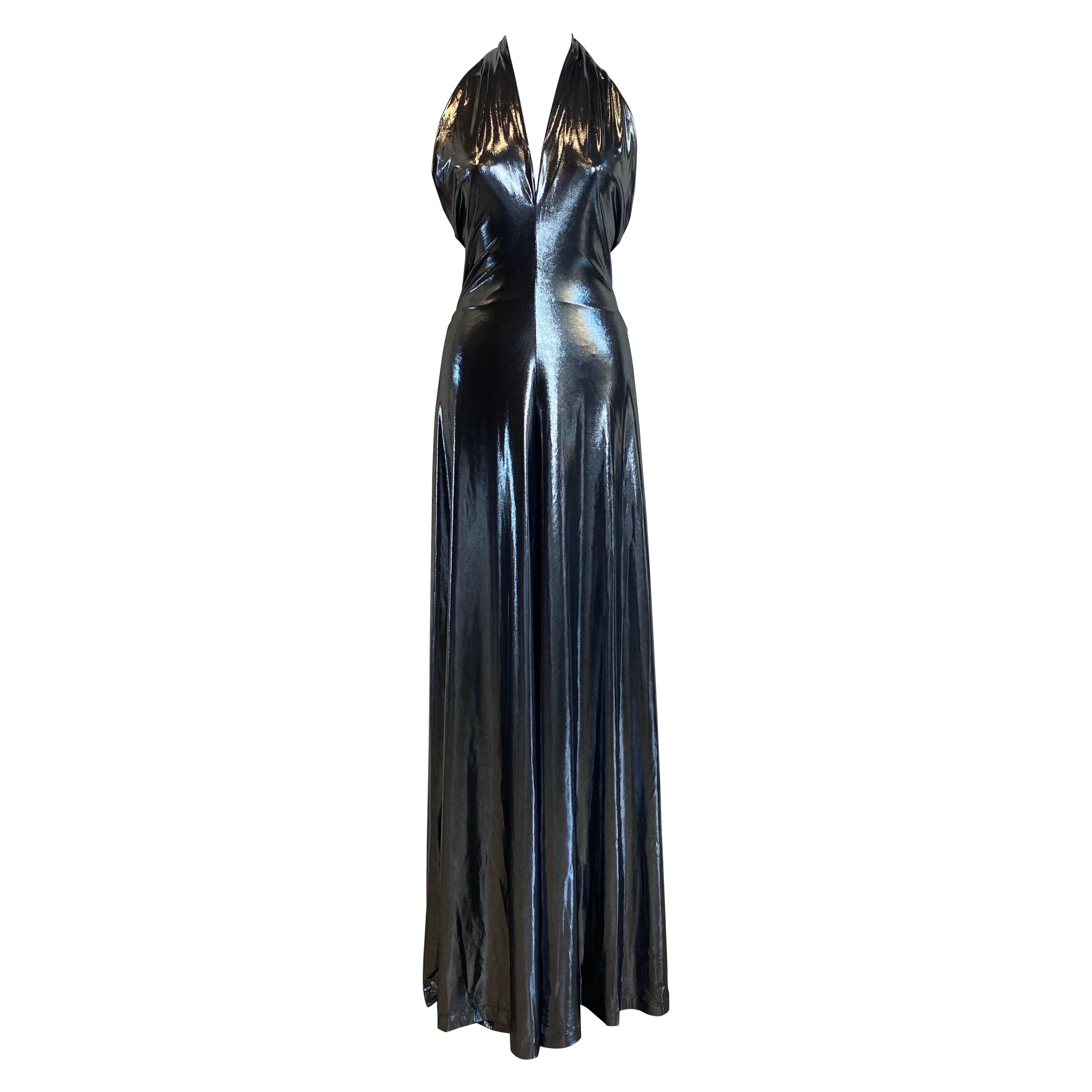 Silver Jumpsuit by Emilio Pucci For Sale