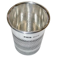 Silver "Just A Thimbleful" Drinks Measure, P H Vogel & Co, Birmingham, 1951