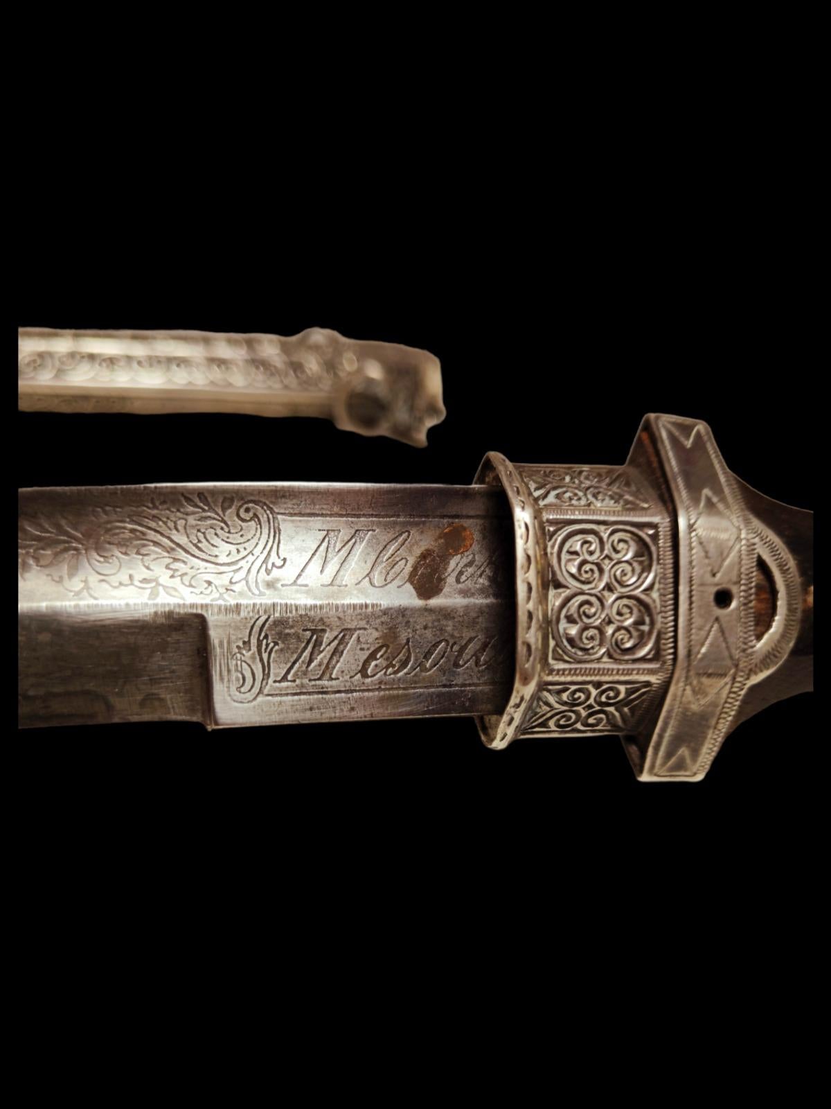Silbermesser 19. Jahrhundert im Angebot 5