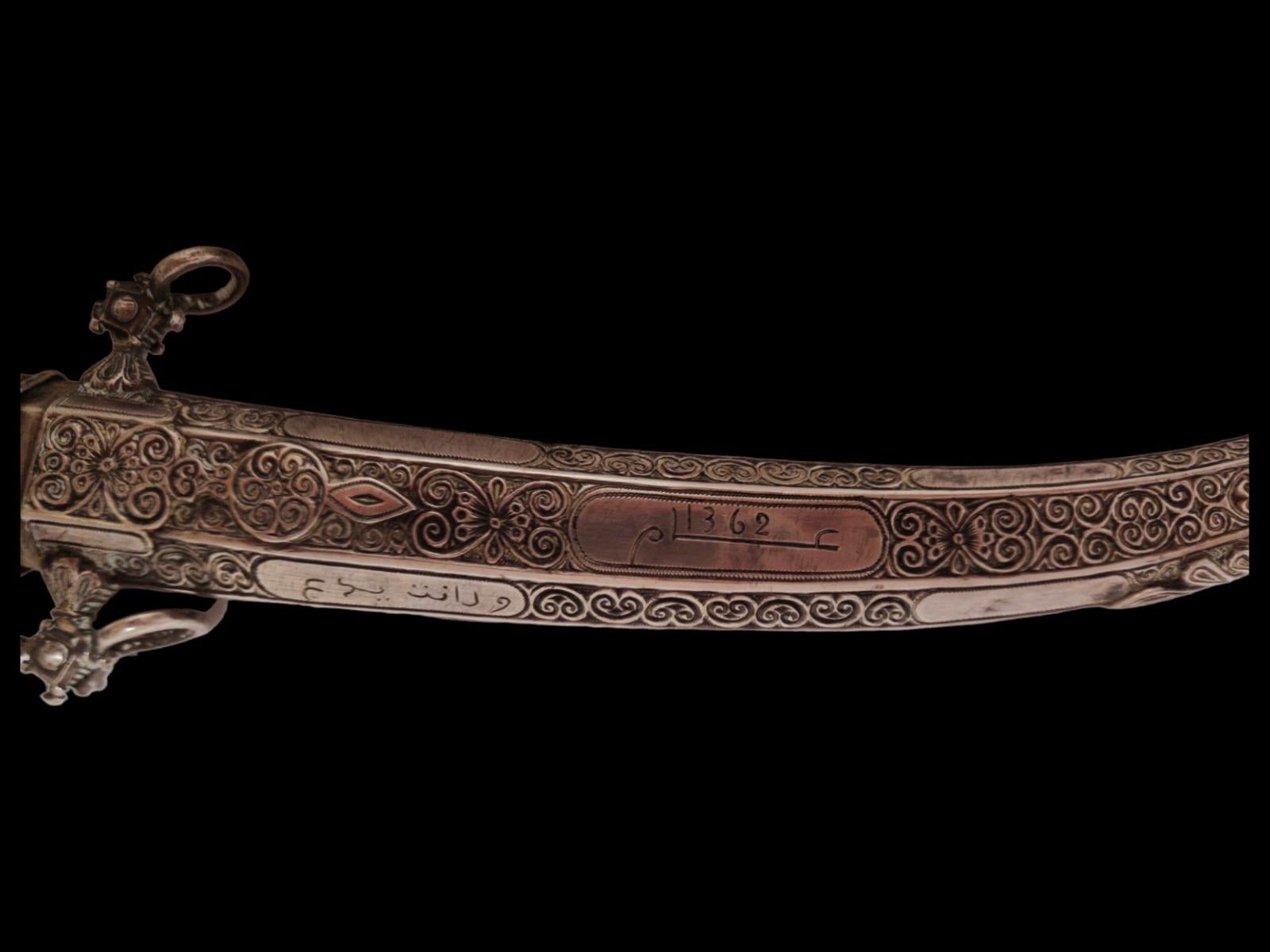 Couteau en argent du 19ème siècle Bon état à Madrid, ES