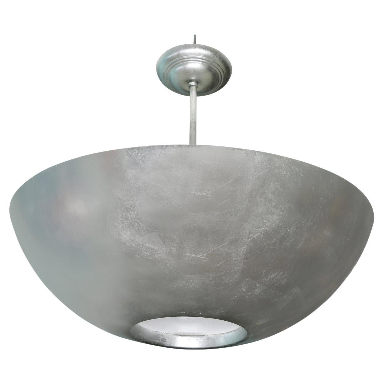 Plafonnier moderne Silver Leaf en vente