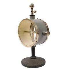 Silver-Leafed Condenser Electroscope Made in the Early 1900s