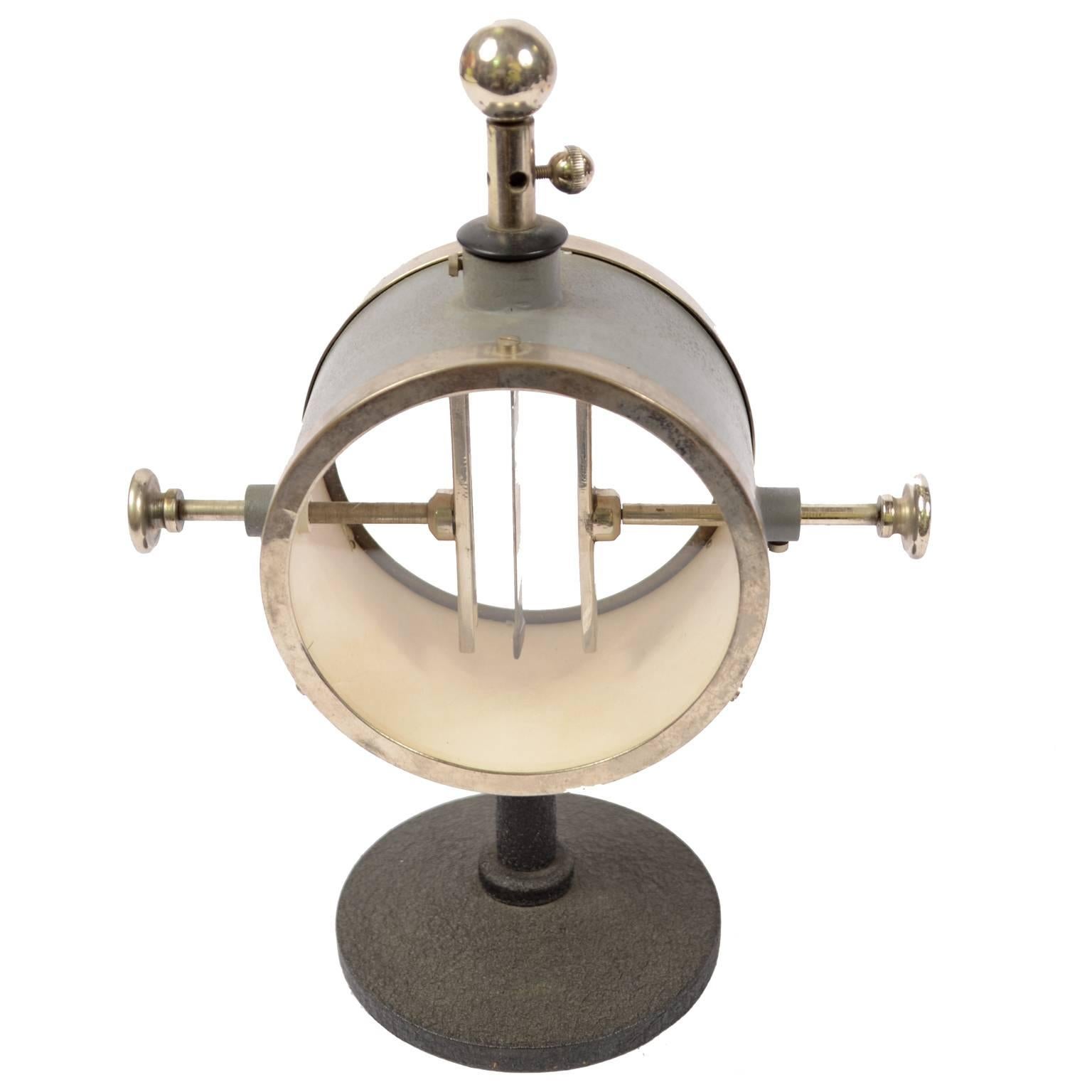 Silver-Leafed Condenser Electroscope Made in the Early 1900s 2
