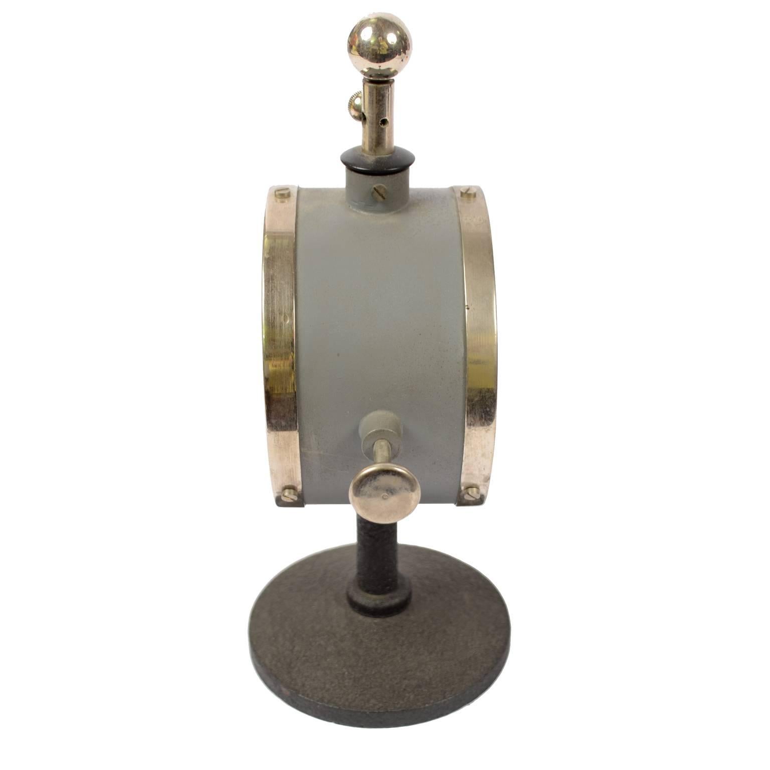 Silver-Leafed Condenser Electroscope Made in the Early 1900s 3