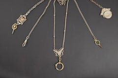 Silver Leontine Watch Chain