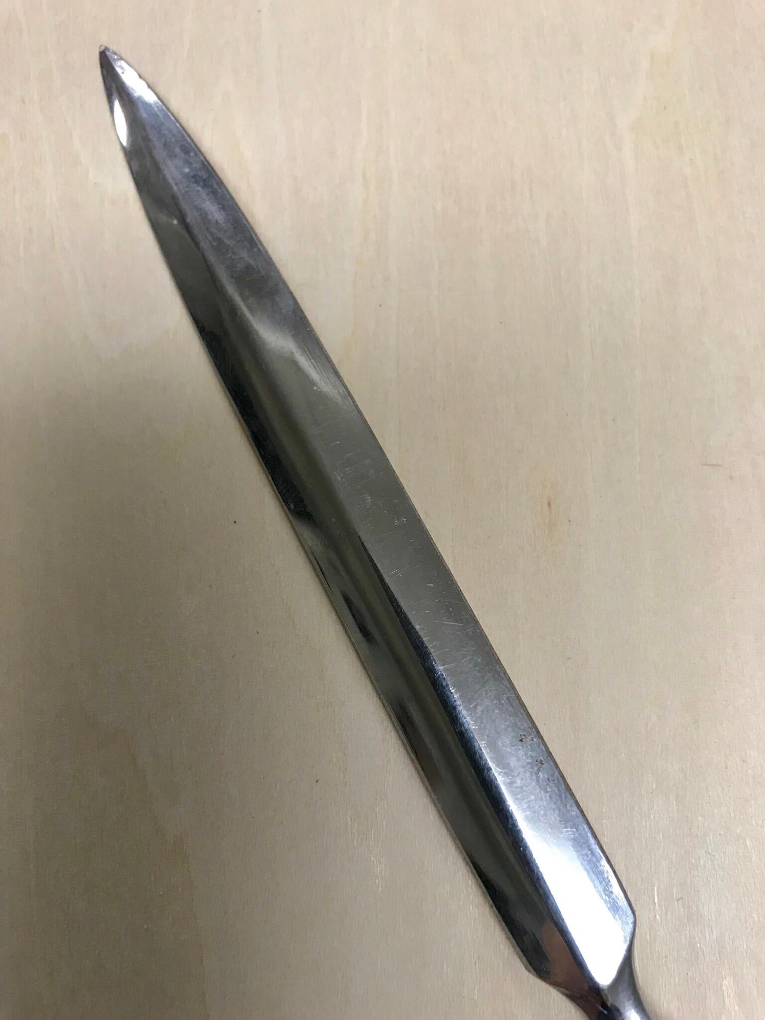20th Century Silver Letter Opener in the Regency Style