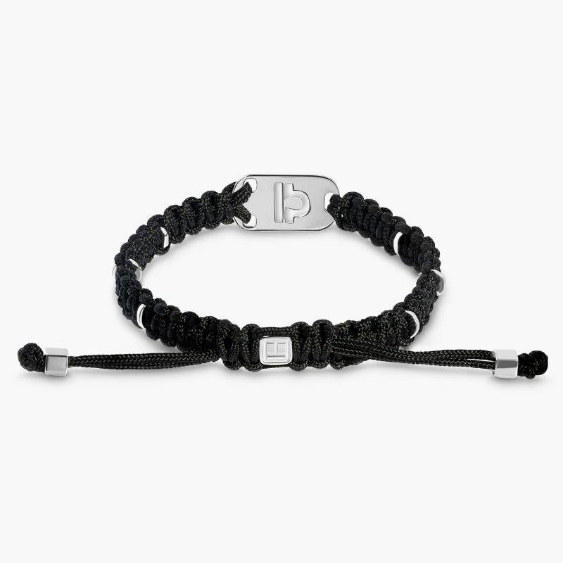 Silver Libra Bracelet with Black Macrame

The Libra star sign stands out in silver against effortless black macrame for a bracelet that makes the perfect, personal birthday gift, or treat for yourself.

Additional Information
Material: Silver,