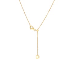 Silver Lining Choker, 18k Solid Gold with Diamonds
