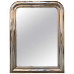 Silver Louis Philippe Mirror