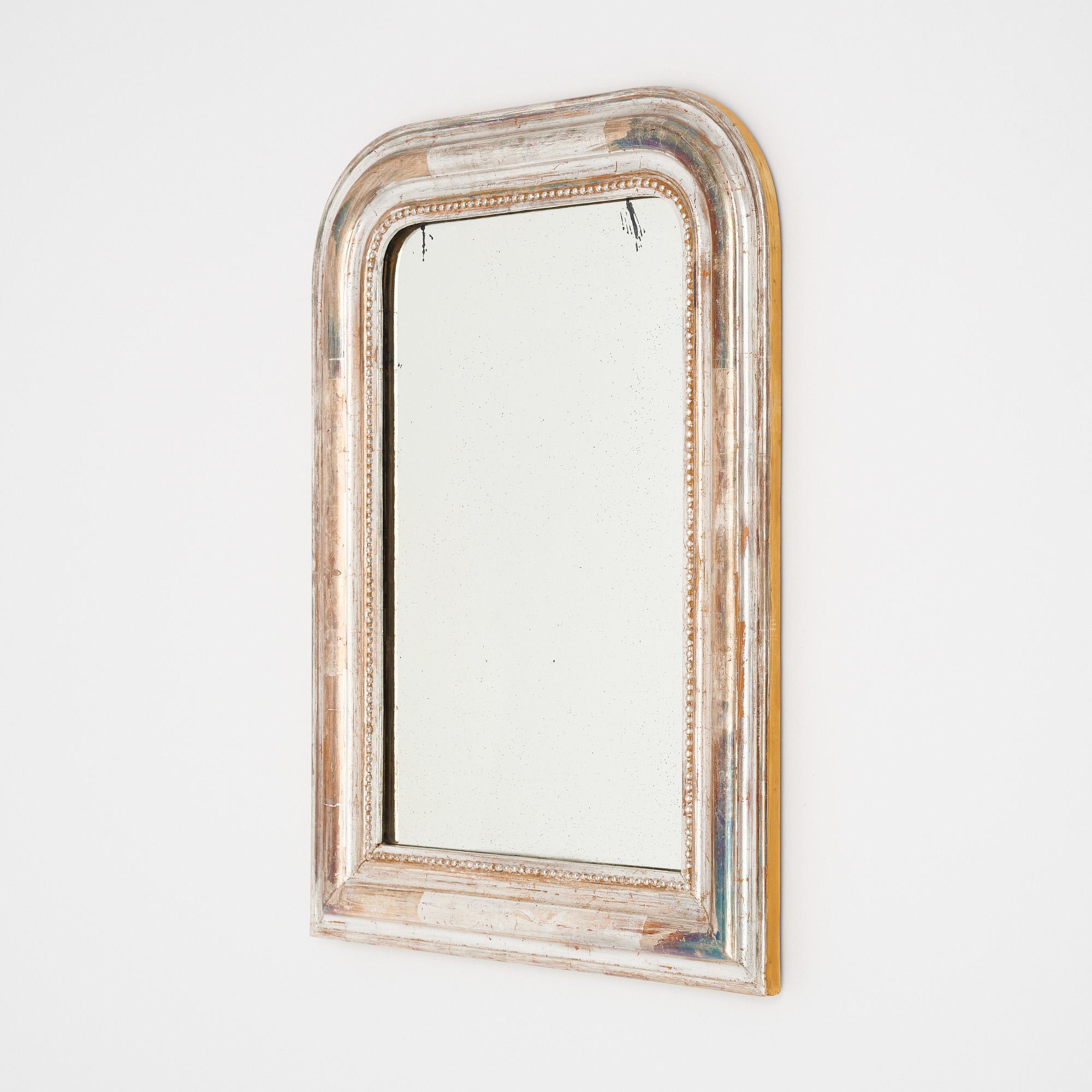 Silver Louis Philippe Period Mirror 2
