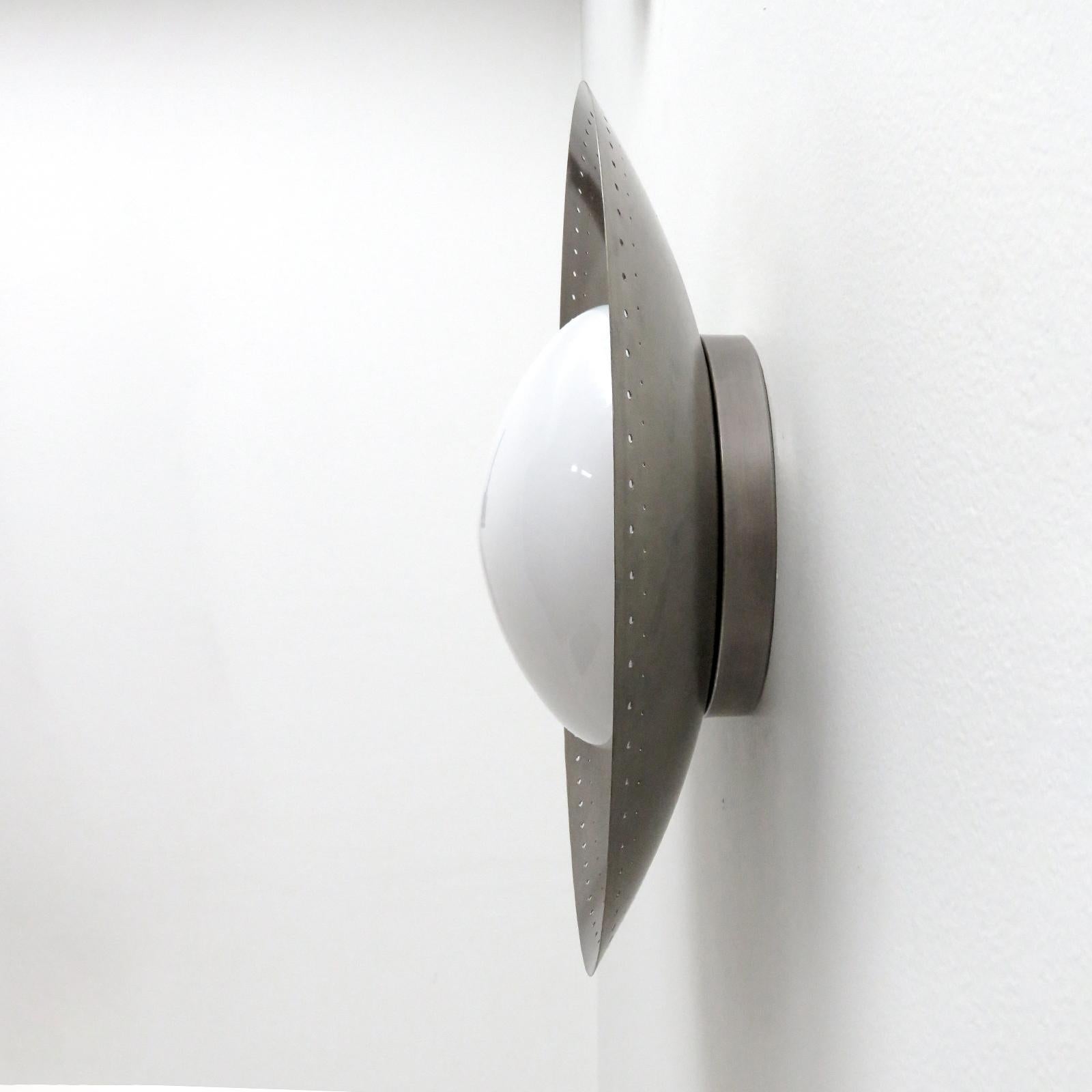 Américain Applique murale A-18 Silver (a) Gallery L7 en vente