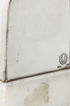 Silver - Marble and silver plaque; Gomes da Póvoa
