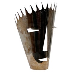 Silver mask by Gio Ponti for Christofle