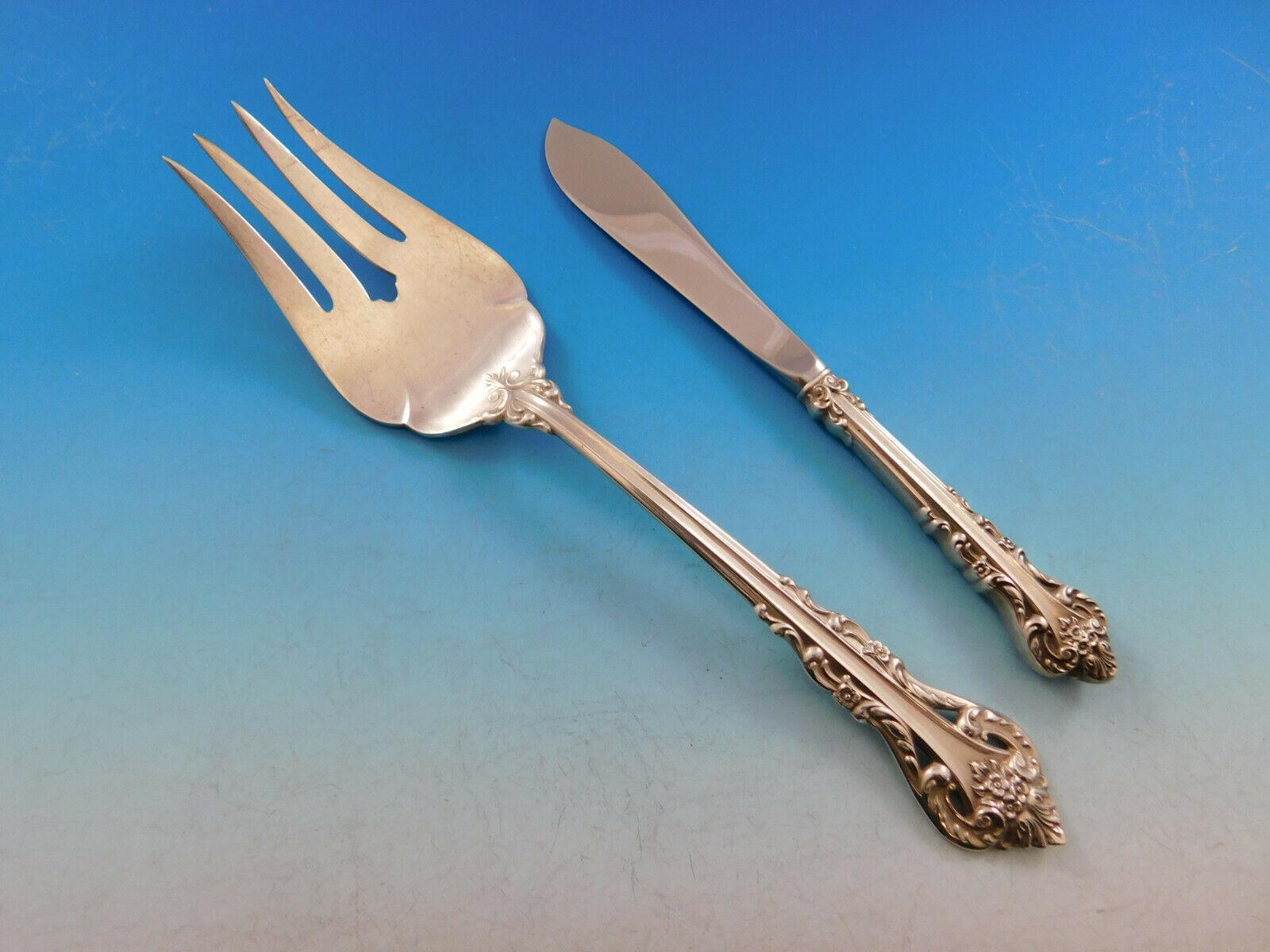 Service de couverts en argent sterling de 47 pièces Masterpiece by International en vente 3