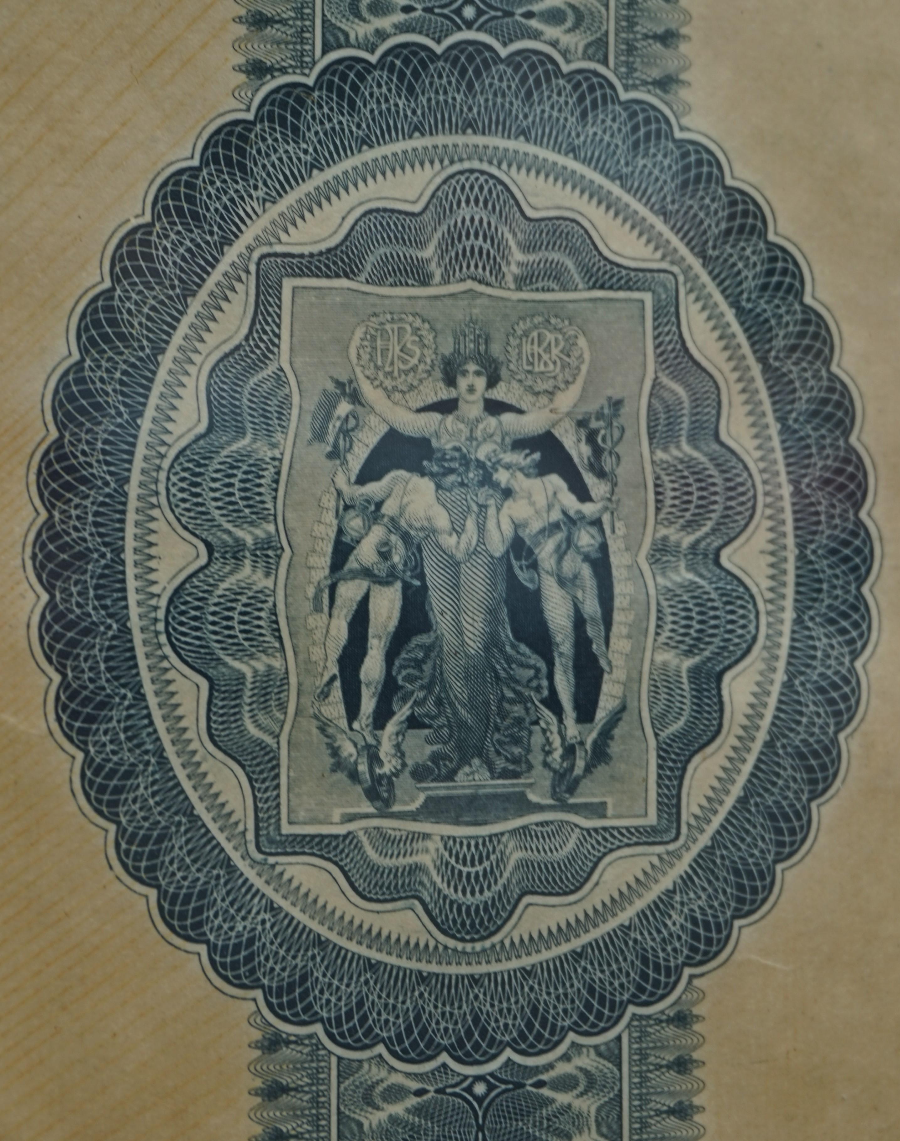 20ième siècle Document de la médaille d'argent de l'exposition universelle de Milan 1906 dans un cadre Arts and Crafts en vente