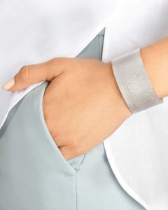 Silver Mega Cuff Bracelet by Allison Bryan