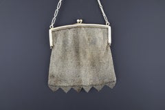 Silver Mesh Bag, 19th Century