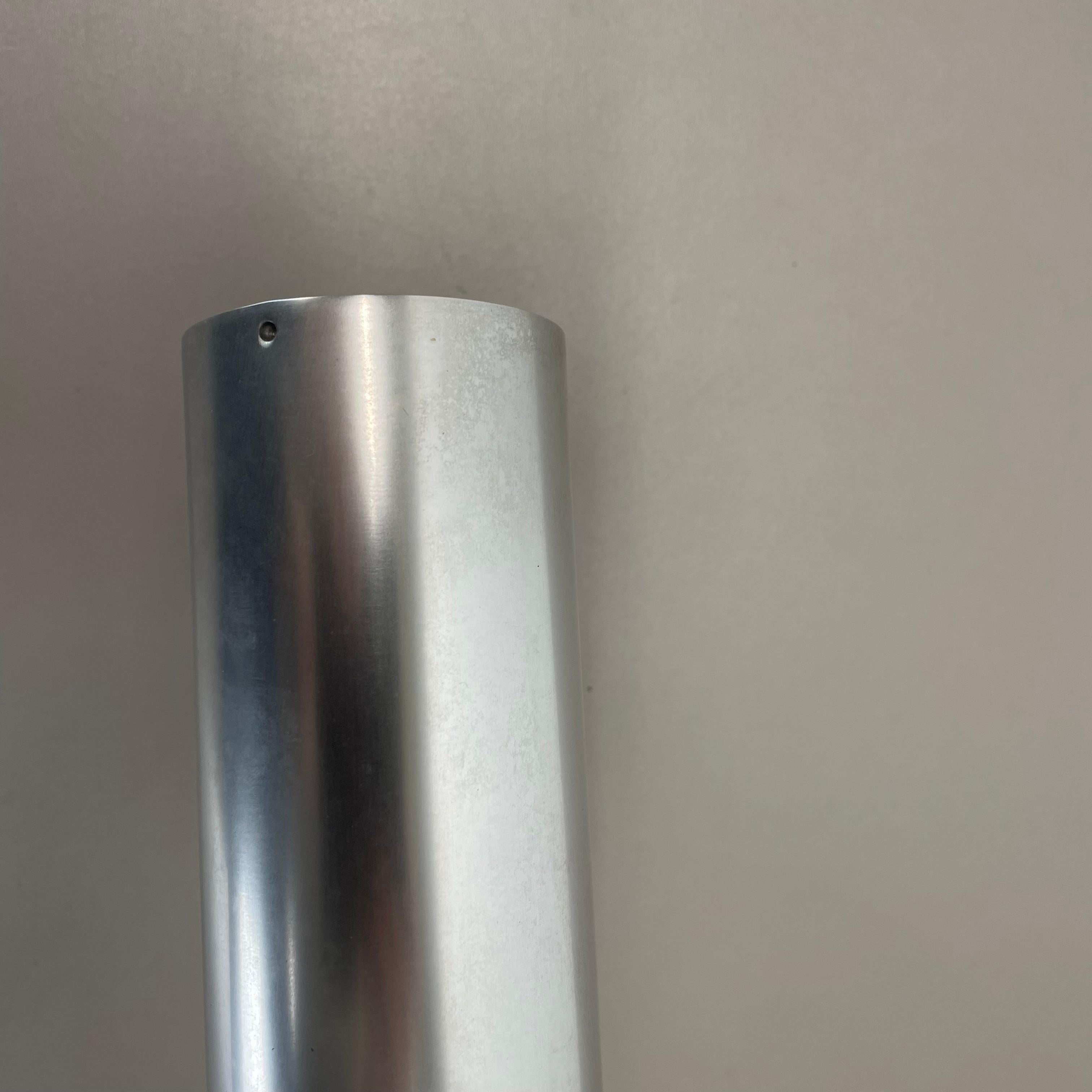 silver metal adjustable SPACE AGE wall spot light by Erco Lights, Germany 1970s For Sale 1