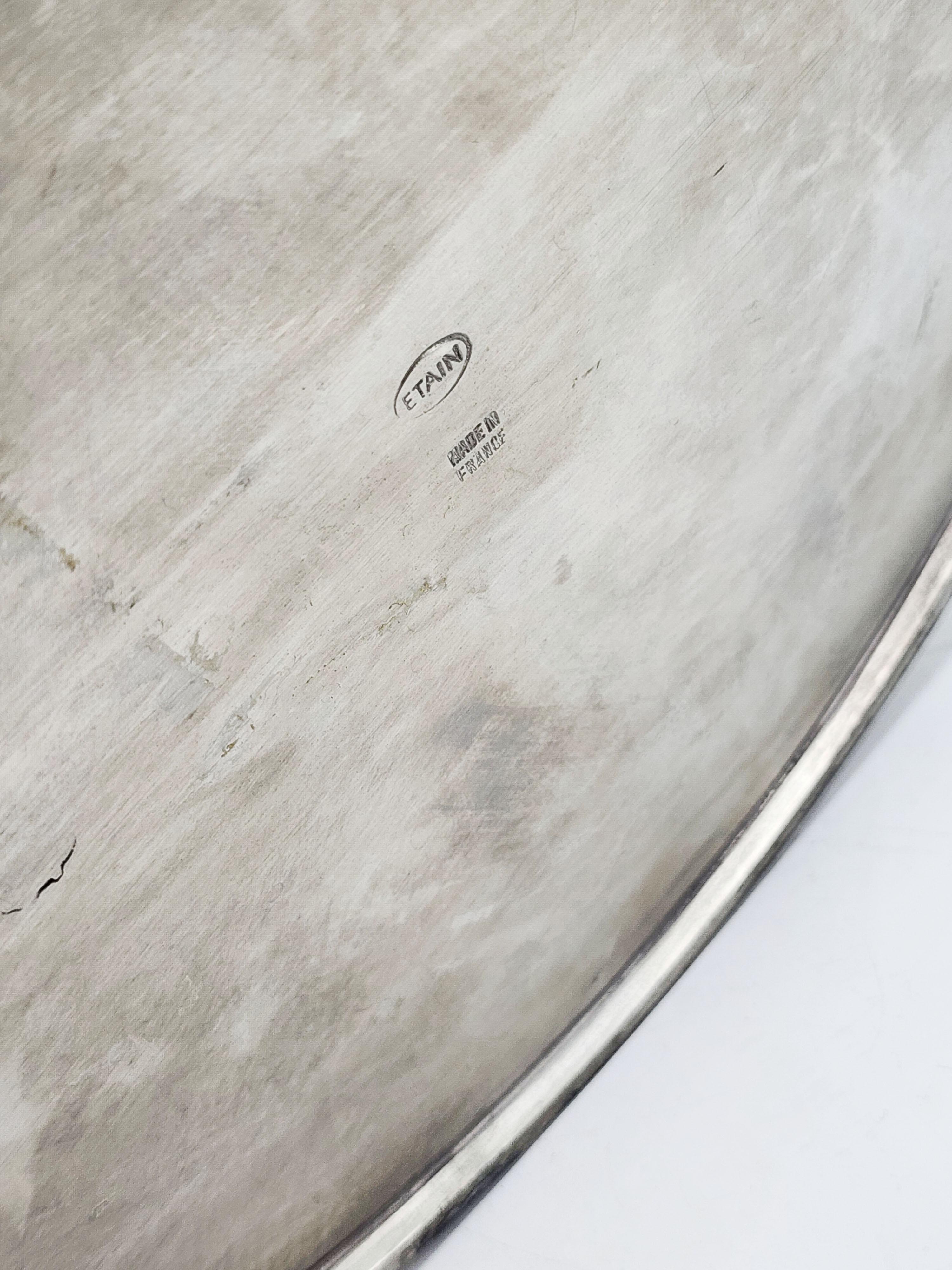 Mid-Century Modern Silver metal champagne bucket by MOET & CHANDON For Sale