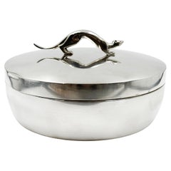 Boîte cylindrique signée Hagenauer